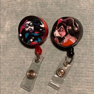 Harley Quinn Badge Reels